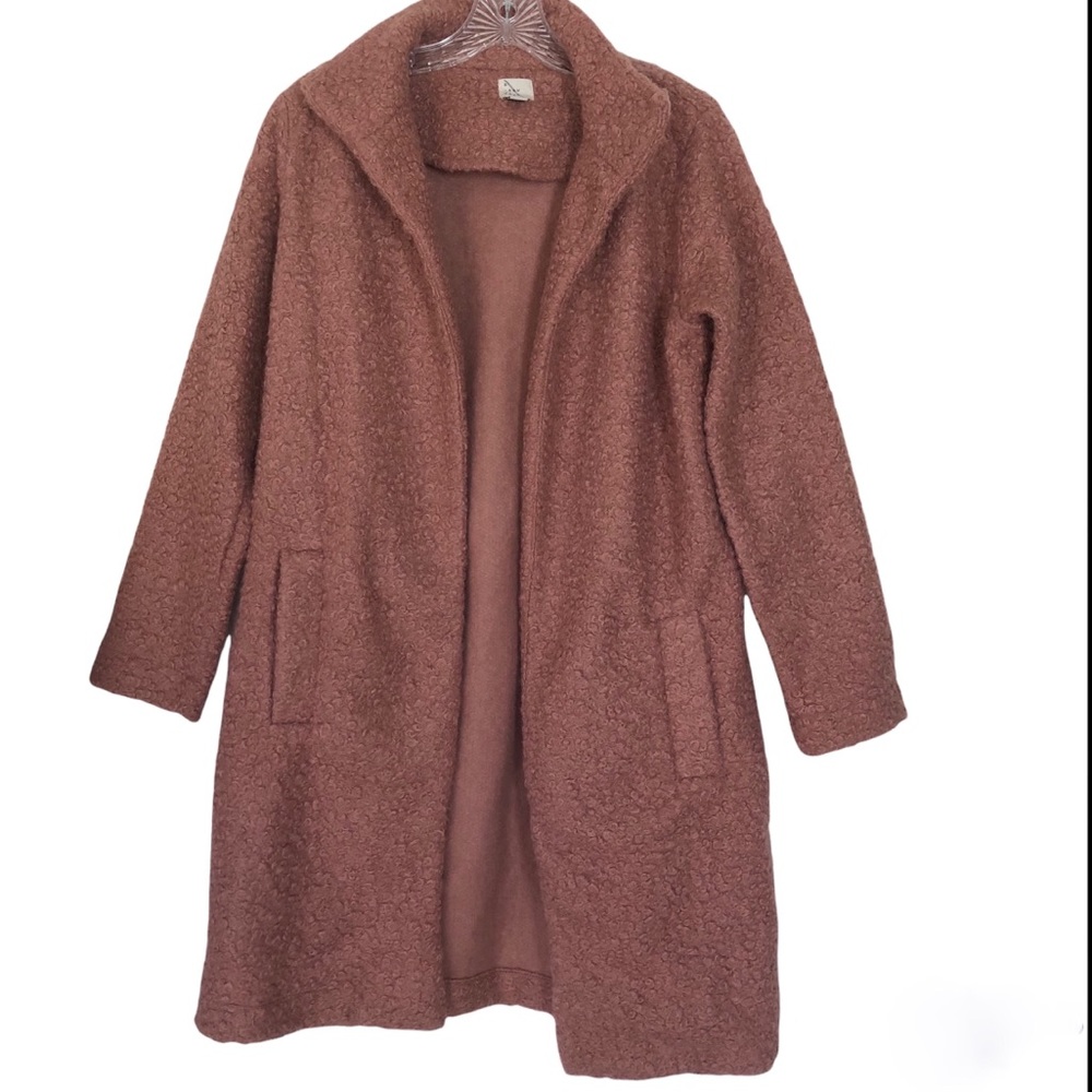 TARGET A NEW DAY Blush Pink Shearling Coat